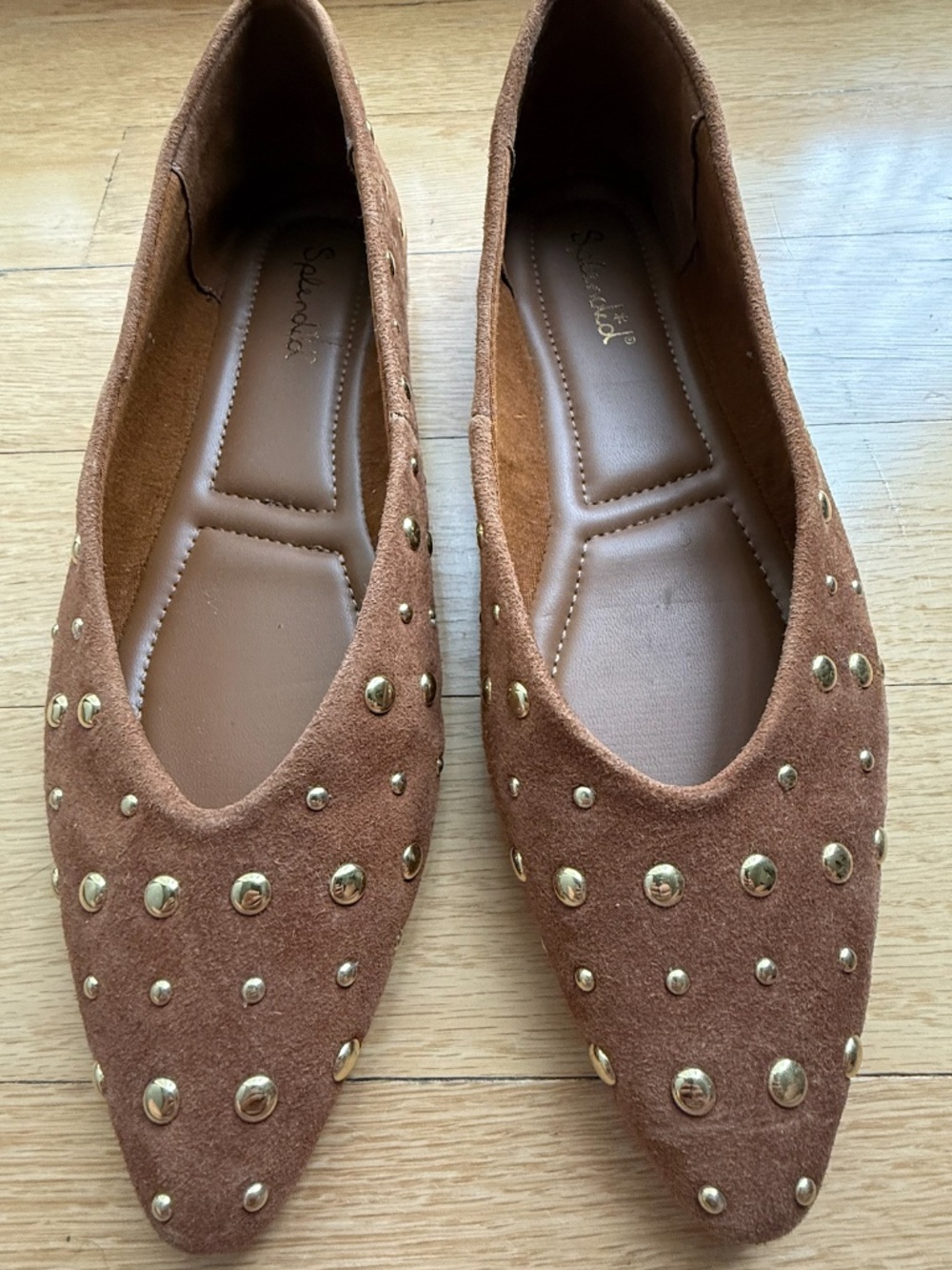 Splendid Latouche Slip-On Shoe in Caramel Suede